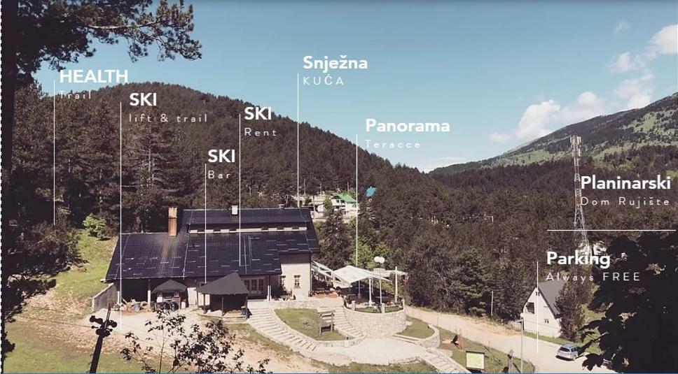Hotel Snjezna Kuca - Nature Park Of Bosnia Herzegovina Padezina Buitenkant foto